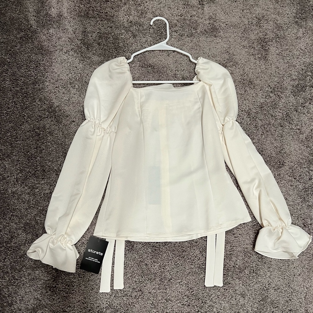 NWT storets - Yulia Olden Gathered Blouse